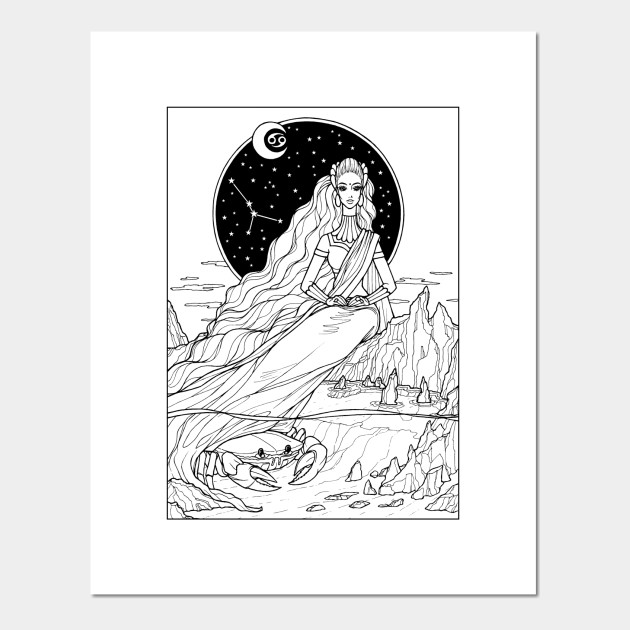 cancer astrology art
